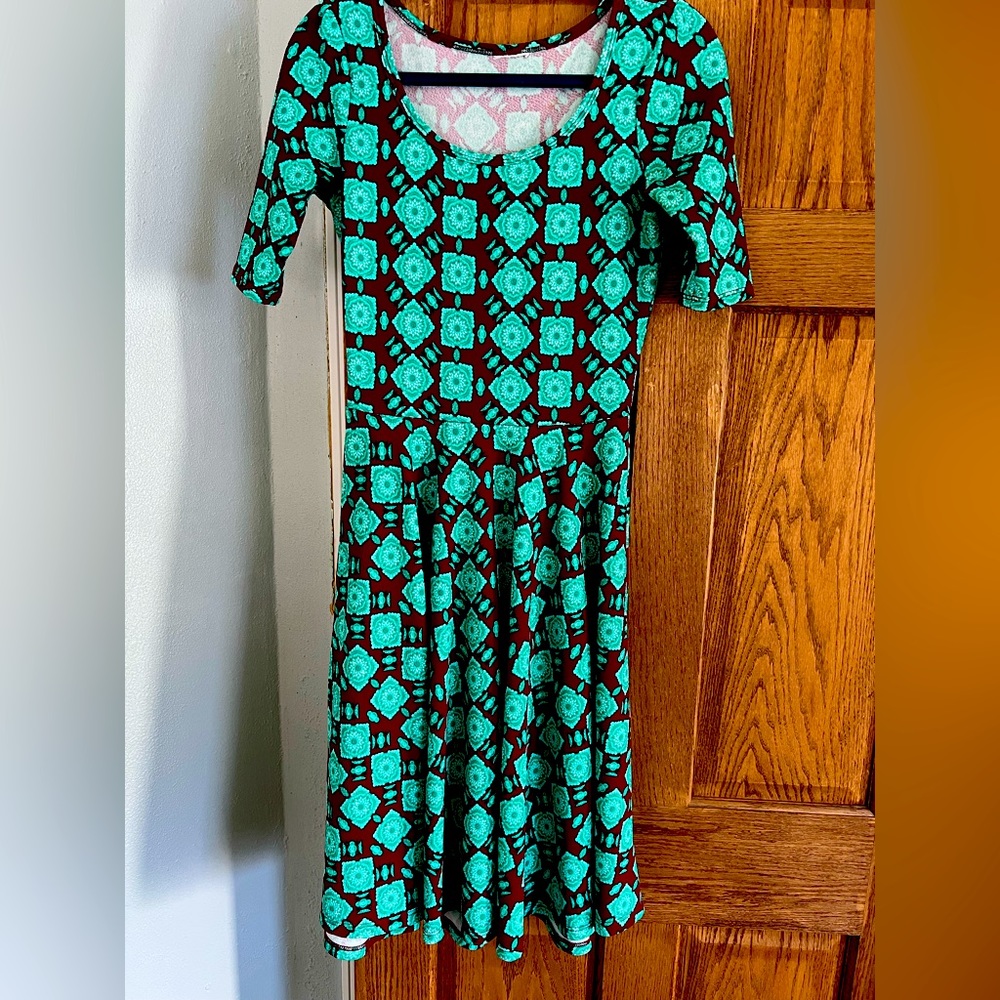 LuLaRoe Nicole Dress XS